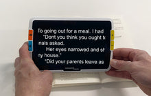 Load image into Gallery viewer, Amigo 8" Dynamic Contrast Widescreen Portable Video Magnifier with 2 Year Warranty