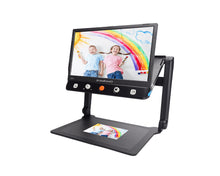 Load image into Gallery viewer, Clover Book Lite XL - A foldable, portable touchscreen magnifier with a 1 Year warranty
