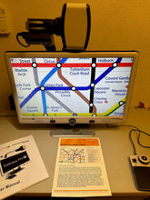 Load image into Gallery viewer, DaVinci PRO HD/OCR Desktop Portable Video Magnifier with 24" LCD FULL PAGE Text-to-Speech and Self Viewing w/ 1 Year warranty