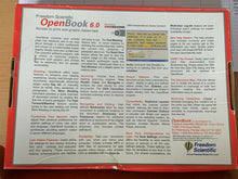 Load image into Gallery viewer, Freedom Scientific Openbook 6.0 Scanning and Reading Software OCR **NOS**