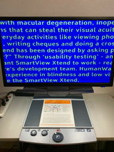 Load image into Gallery viewer, OPTELEC Clearview Plus EASY Low Vision Video Magnifier + 22" LCD & Flex Arm