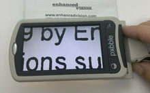 Load image into Gallery viewer, Enhanced Vision Long Pebble Portable Low Vision Magnifier 4.3” LCD 5x to 10x