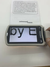 Load image into Gallery viewer, Enhanced Vision Long Pebble Portable Low Vision Magnifier 4.3” LCD 5x to 10x