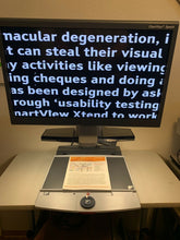 Load image into Gallery viewer, OPTELEC Clearview OCR SPEECH 24" Flex Touch Screen Low Vision Video Magnifier