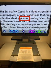 Load image into Gallery viewer, OPTELEC Clearview OCR SPEECH 24" Flex Touch Screen Low Vision Video Magnifier