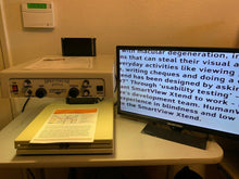 Load image into Gallery viewer, Optelec Spectrum VGA New 24" LCD Low Vision Video Magnifier Adjust Height