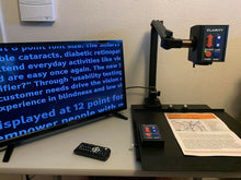 Load image into Gallery viewer, Clarity 30" Flex Arm Low Vision Video Magnifier NEW 24" LED Large XY Table Case