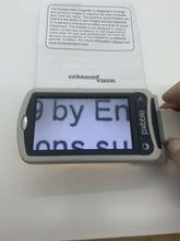 Load image into Gallery viewer, Enhanced Vision Long Pebble Portable Low Vision Magnifier 4.3” LCD 5x to 10x