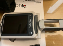 Load image into Gallery viewer, Enhanced Vision Pebble Portable Low Vision Magnifier 3.5" LCD 5x to 10x