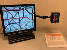 Load image into Gallery viewer, Clarity Portable Eye Level Deskmate Low Vision Video Magnifier 19" LCD & Battery