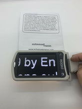 Load image into Gallery viewer, Enhanced Vision Long Pebble Portable Low Vision Magnifier 4.3” LCD 5x to 10x