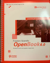 Load image into Gallery viewer, Freedom Scientific Openbook 6.0 Scanning and Reading Software OCR  **NOS**
