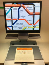 Load image into Gallery viewer, OPTELEC Color Clearview 19" LCD on Flex Arm Low Vision Video Magnifier REFURB