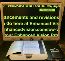 Load image into Gallery viewer, Enhanced Vision Merlin Elite HD (720p) with 24" LCD Desktop Low Vision Magnifier + Partial Page OCR READER