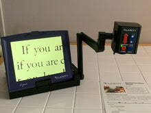 Load image into Gallery viewer, Clarity Lynx Portable Low Vision Video Magnifier 12" LCD NEW 4 Hour BATTERY