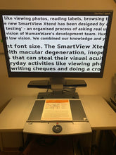 Load image into Gallery viewer, OPTELEC Clearview OCR SPEECH 24" Flex Touch Screen Low Vision Video Magnifier