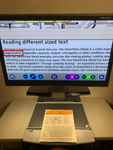 Load image into Gallery viewer, OPTELEC Clearview OCR SPEECH 24" Flex Touch Screen Low Vision Video Magnifier