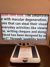 Load image into Gallery viewer, Merlin Elite Ultra HD Desktop Video Magnifier with Ultra Thin 22" LCD & 6 month Warranty