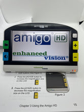 Load image into Gallery viewer, Used Amigo HD 7" Widescreen Portable Video Magnifier