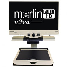 Load image into Gallery viewer, Merlin Elite Ultra HD Desktop Video Magnifier with Ultra Thin LCD 22" or 24" & 3 Year Warranty