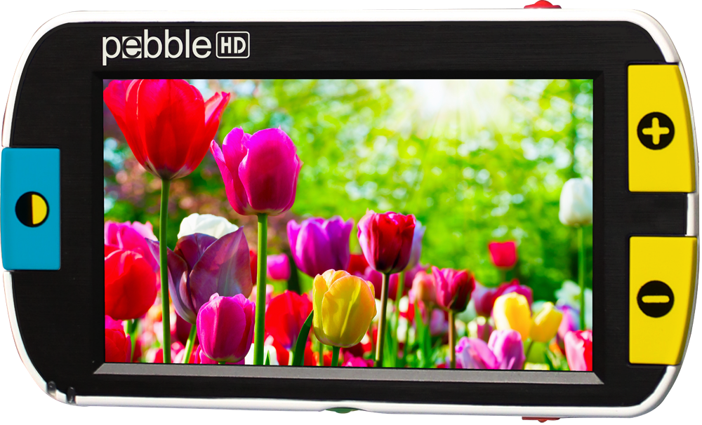 Pebble HD 4.3 Inch Ultra Portable Video Magnifier & 2 Year Warranty