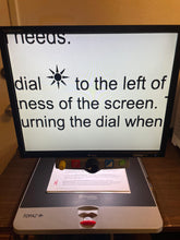 Load image into Gallery viewer, Freedom Scientific Desktop Topaz 19" LCD with FLEX ARM Low Vision Video Magnifier Reader 65X