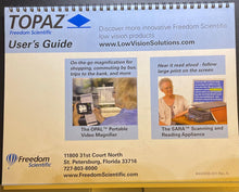 Load image into Gallery viewer, Freedom Scientific Desktop Topaz 19" LCD with FLEX ARM Low Vision Video Magnifier Reader 65X