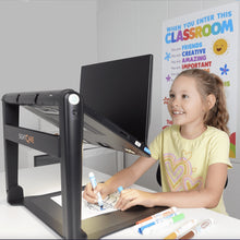 Load image into Gallery viewer, Clover Book Lite XL - A foldable, portable touchscreen magnifier with a 1 Year warranty
