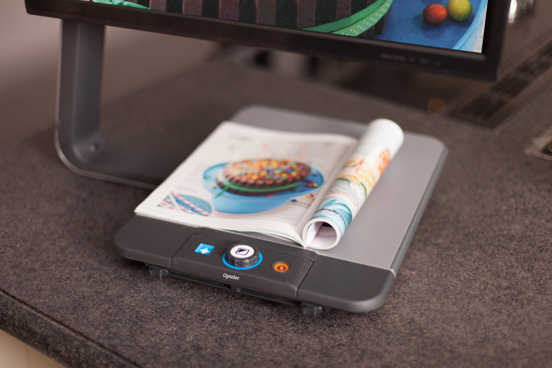 OPTELEC Clearview C with & without SPEECH 24