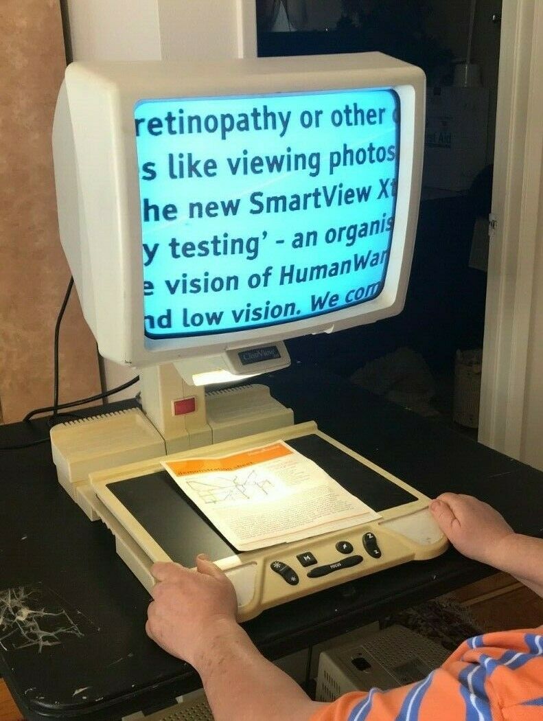 OPTELEC B/W CLEARVIEW 300 317 REFURBISHED Low Vision