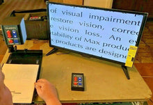 Load image into Gallery viewer, Clarity 24&quot; LCD Low Vision Video Magnifier Eye Level Flex Arm w/ Case &amp; XY Table
