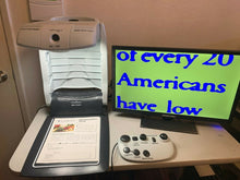 Load image into Gallery viewer, Humanware Low Vision Video Magnifier MyReader 2 w/ 24&quot; NEW LCD Portable 22Lbs
