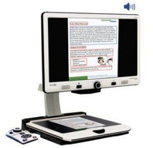 Load image into Gallery viewer, Merlin Elite Pro HD Desktop Video Magnifier with 24&quot; LCD + OCR Reading Technology
