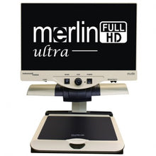 Load image into Gallery viewer, Merlin Elite Ultra HD Desktop Video Magnifier with Ultra Thin LCD 22&quot; or 24&quot; &amp; 3 Year Warranty
