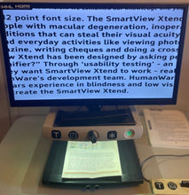 Load image into Gallery viewer, Humanware Smartview Xtend with a NEW 24&quot; LCD Low Vision Video Magnifier 65X Refurbished
